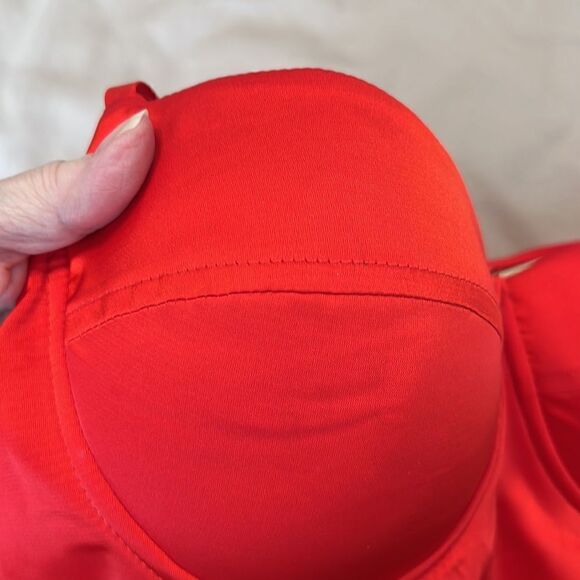 NWT Say what? Red size large zip back adjustable spaghetti strap camisole - Picture 12 of 15